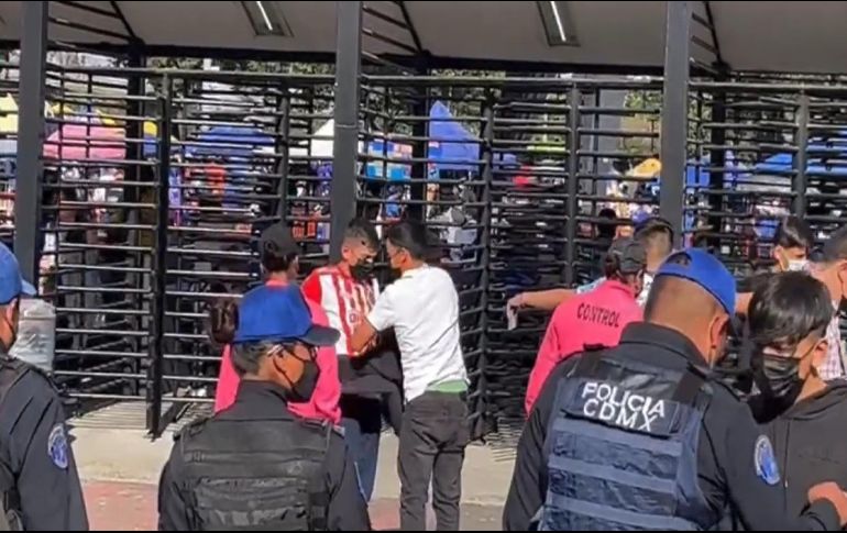 El aficionado era un menor de edad que iba acompañado de otro adolescente. ESPECIAL