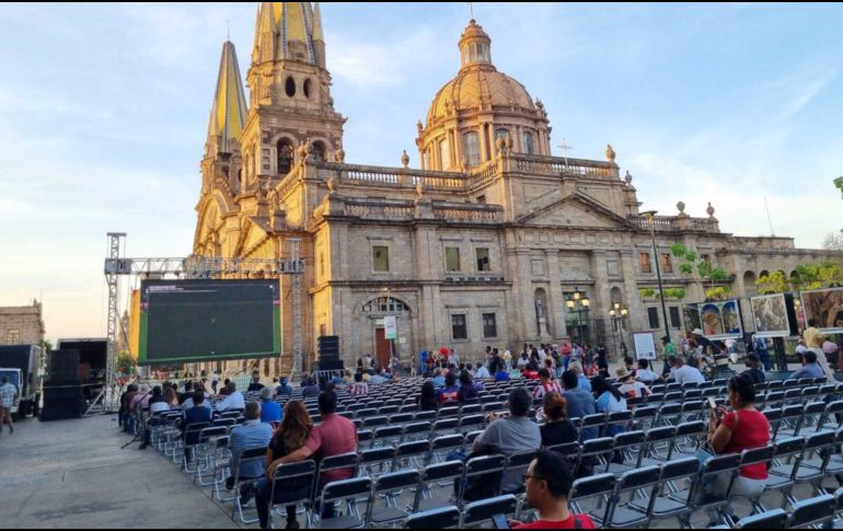 Familias se han dado cita y poco a poco van llenando el lugar. FOTOS: EL INFORMADOR/E. GRANADOS