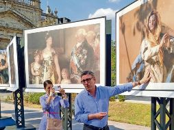 Andrés Úbeda de los Cobos, durante el recorrido de la exposición “El Prado en Guadalajara”. EL INFORMADOR/R. Solís