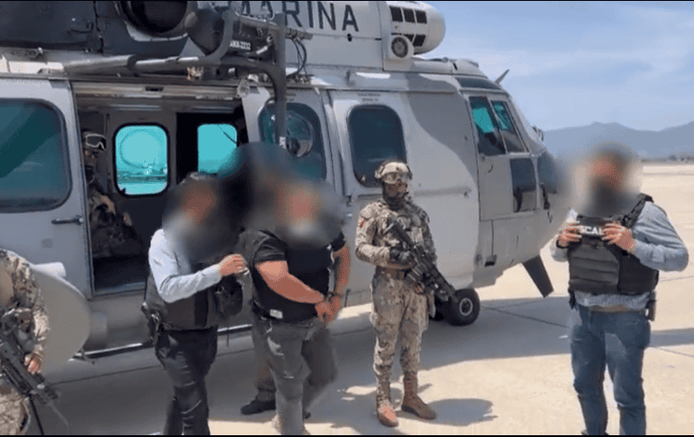 Además de la aprehensión de Valetín 