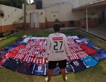 Luis Razura poseé una colección de más de 130 jerseys del club. CORTESÍA