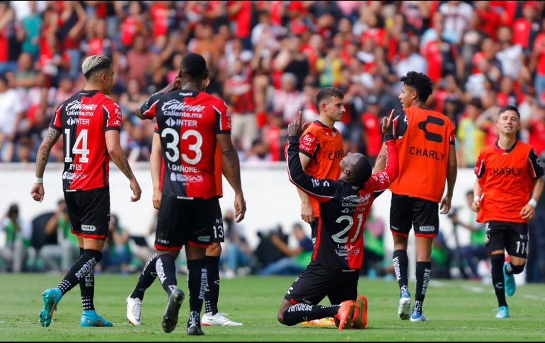 Anibal Chalá marcó el gol de los rojinegros. IMAGO7