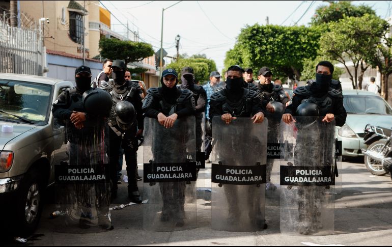 Hubo saldo blanco gracias al dispositivo de seguridad montado tanto al interior como al exterior del recinto. EL INFORMADOR/G. GALLO