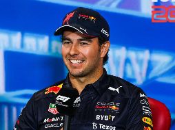 Sergio Pérez es un gran aficionado del futbol, y aunque siempre ha dicho que es seguidor del América de la Liga MX, también ha dicho que si tiene que elegir entre uno de los equipos tapatíos su favorito es el Atlas. AFP / ARCHIVO