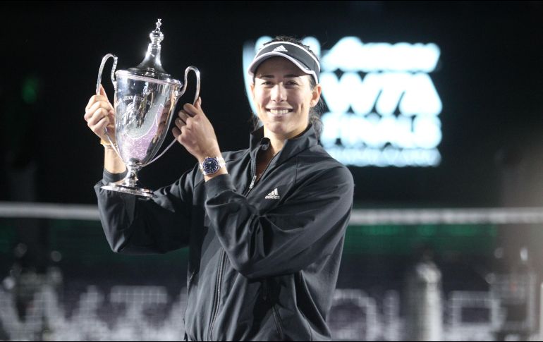 Guadalajara fue sede de la final de maestras del año pasado, ganada por Muguruza (foto) con Badosa como semifinalista. EL INFORMADOR / ARCHIVO