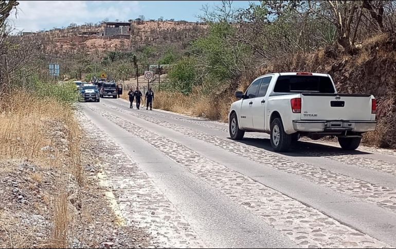 Al llegar al lugar, los oficiales fueron recibidos a tiros por los presuntos criminales. ESPECIAL