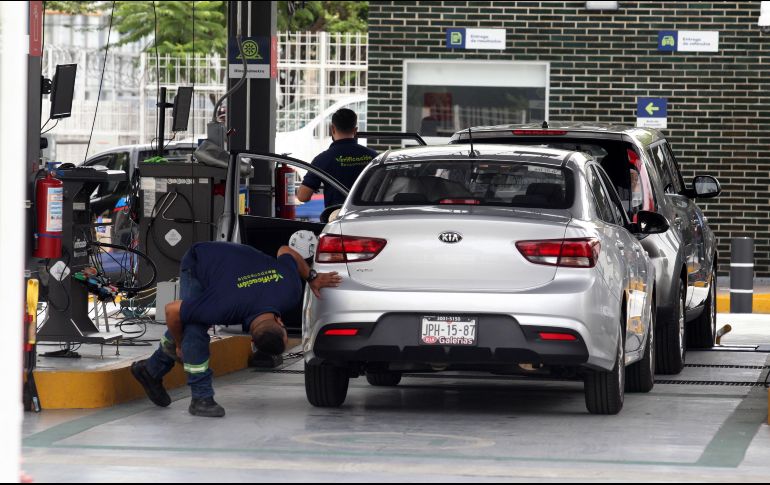 Las multas por no verificar tu vehículo en Jalisco inician en julio y cuestan más de dos mil pesos. EL INFORMADOR/ ARCHIVO