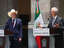 Ken Salazar visitó el Estado de México y se reunió con el gobernador mexiquense Alfredo Del Mazo. El Universal