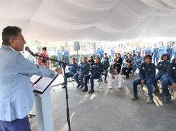 Frangie dijo que no escatimará en recursos cuando se trate de equipar a las cuadrillas de Parques y Jardines con mejores herramientas. ESPECIAL/Gobierno de Zapopan