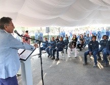 Frangie dijo que no escatimará en recursos cuando se trate de equipar a las cuadrillas de Parques y Jardines con mejores herramientas. ESPECIAL/Gobierno de Zapopan