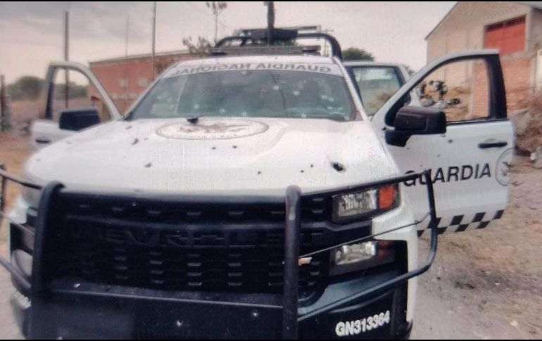 Tres de los cuatro fallecidos eran elementos de la Guardia Nacional. ESPECIAL