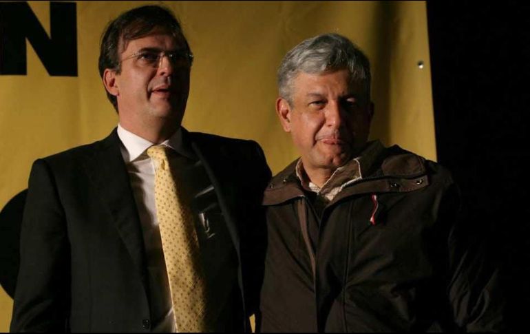 Marcelo Ebrard acompañó su mensaje con distintas fotografías al lado de López Obrador. FACEBOOK/Marcelo Ebrard