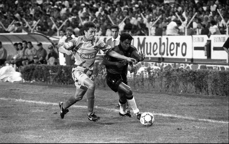 Fue un 6 de marzo de 1996 cuando Zorros y Felinos se encontraron en una serie por el título de la extinta Copa México. EL INFORMADOR / ARCHIVO
