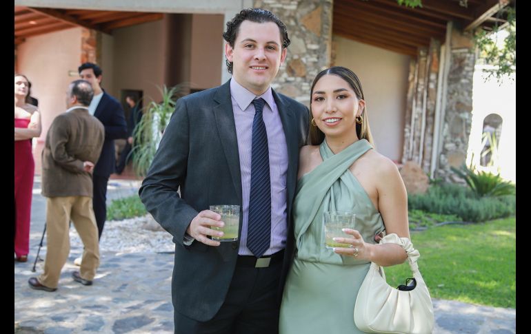 José Orozco y Fernanda Medina. GENTE BIEN JALISCO/Antonio Martínez