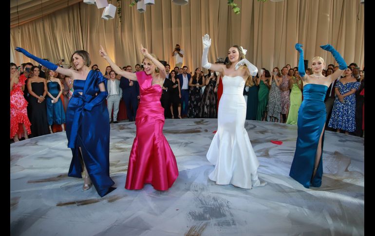 Regina Arauz, Roxana García, Alexa Arauz y Natalia Arauz. GENTE BIEN JALISCO/Antonio Martínez