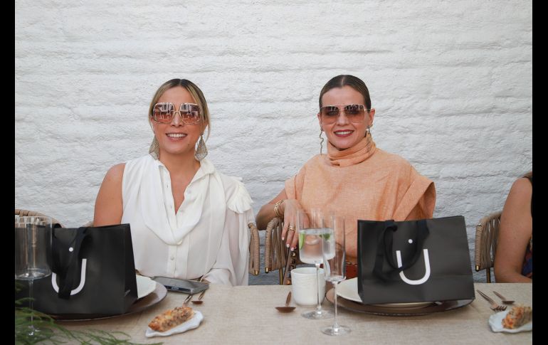 Fabiola de Aguinaga y Ana Martha Salazar. GENTE BIEN JALISCO/Antonio Martínez