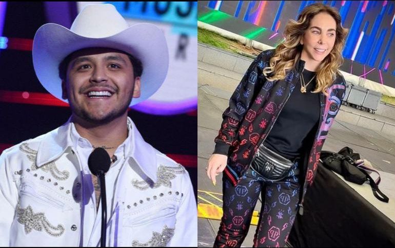 Este miércoles, Christian Nodal se lanzó contra la mamá de Belinda. ESPECIAL