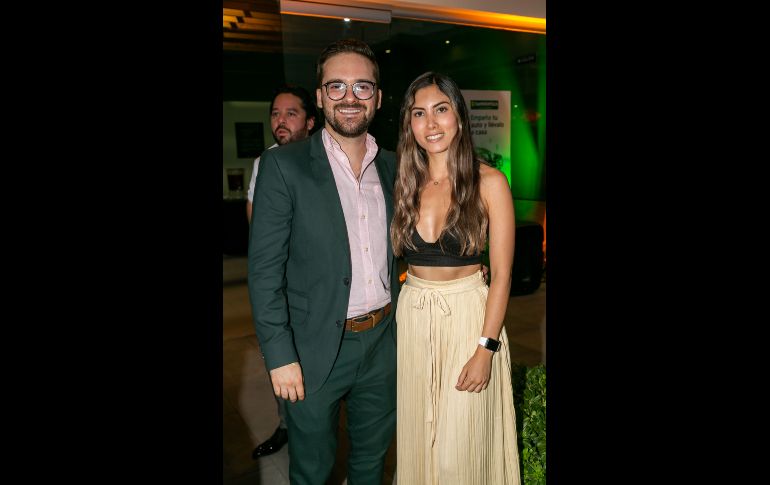 Alexis Calderón y Alexandra Porras. GENTE BIEN JALISCO/Jorge Soltero