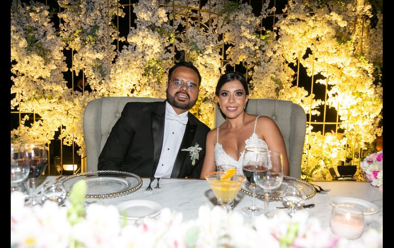 Alberto Ramos y Cynthia Dueñas. GENTE BIEN JALISCO/Jorge Soltero