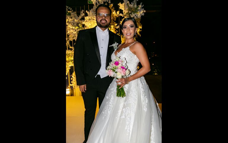 Alberto Ramos y Cynthia Dueñas. GENTE BIEN JALISCO/Jorge Soltero