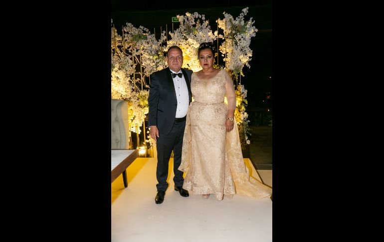 José Santos Ramos y Estela Laguna. GENTE BIEN JALISCO/Jorge Soltero