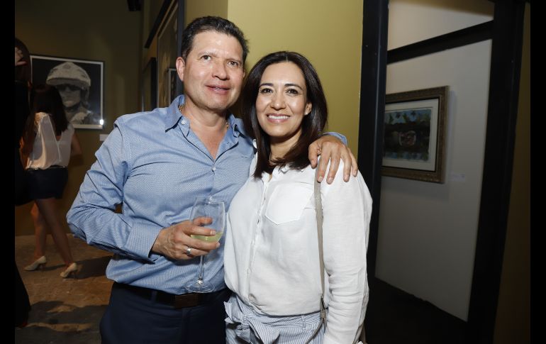 Rubén Arámbula y Adriana López. GENTE BIEN JALISCO/Claudio Jimeno