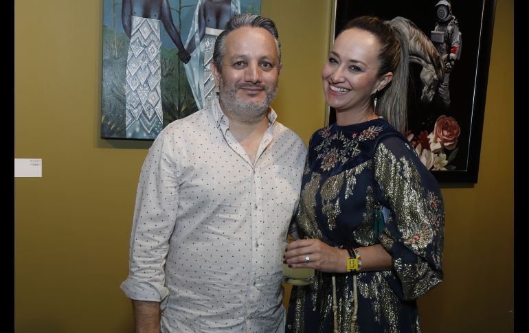 Luis Enrique Villarruel y Vero Eguiarte. GENTE BIEN JALISCO/Claudio Jimeno