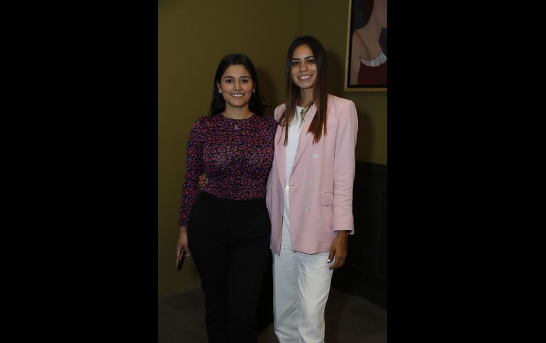 Regina Aguilar y Brenda Maciel. GENTE BIEN JALISCO/Claudio Jimeno