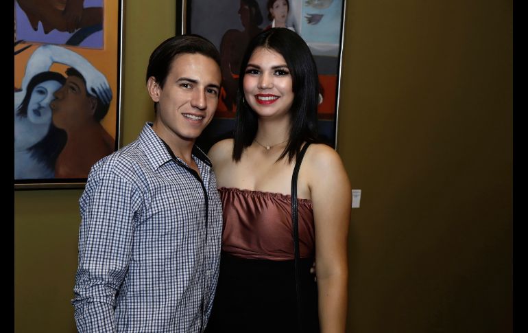 Cristopher Zaragoza y Angela Torres. GENTE BIEN JALISCO/Claudio Jimeno