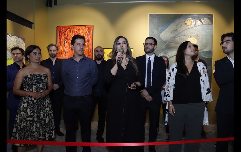 En el corte del listón. GENTE BIEN JALISCO/Claudio Jimeno