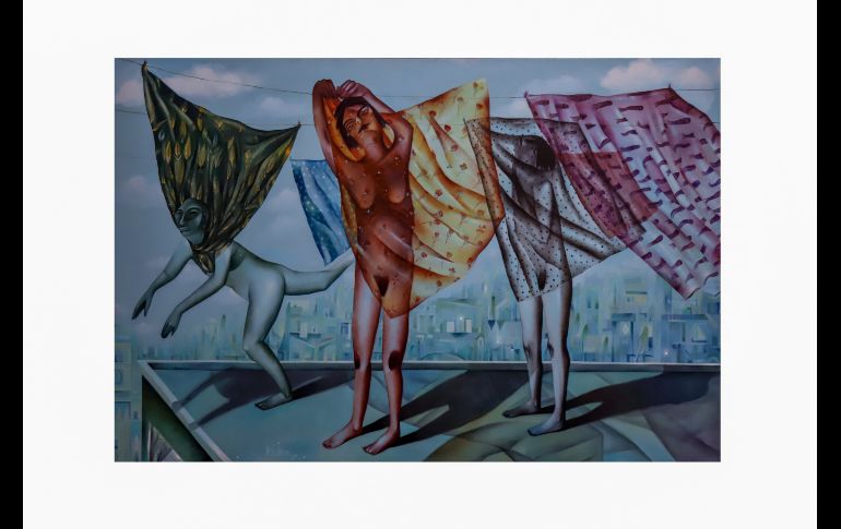 Obra de la galería Manifesto. GENTE BIEN JALISCO/Claudio Jimeno