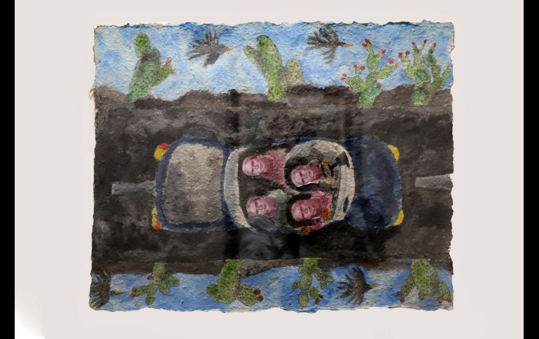 Obra de la galería Manifesto. GENTE BIEN JALISCO/Claudio Jimeno