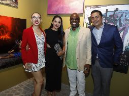 Karla Betancourt, Emma Oseguera, Nesly Monmbrun y Luis Eduardo López. GENTE BIEN JALISCO/Claudio Jimeno
