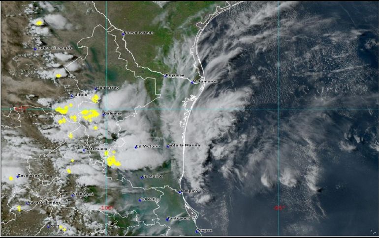 Esta temporada de ciclones será muy activa; se formaran alrededor de 40 tormentas tropicales. ESPECIAL/SMN