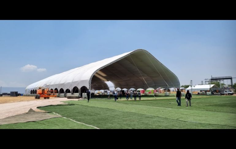 El Corona Capital Guadalajara alista cada detalle para la doble jornada musical que este próximo fin de semana se vivirá en el Valle de la Arena VFG. EL INFORMADOR / N. Gutiérrez
