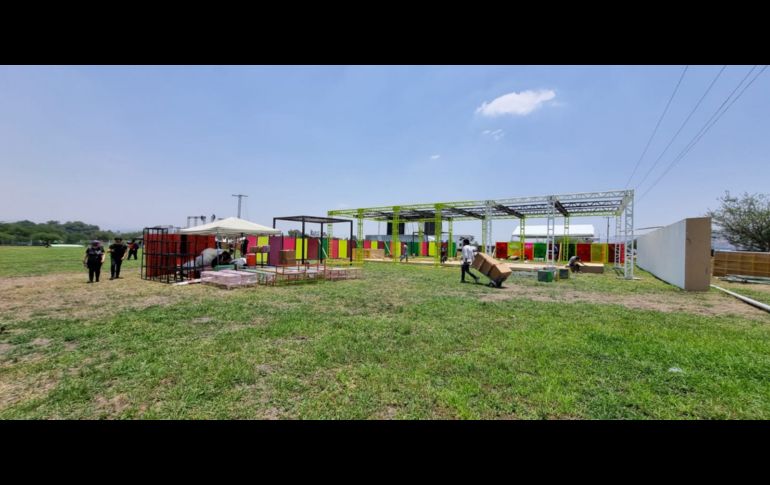 El Corona Capital Guadalajara alista cada detalle para la doble jornada musical que este próximo fin de semana se vivirá en el Valle de la Arena VFG. EL INFORMADOR / N. Gutiérrez