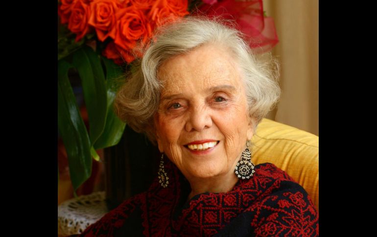 Elena Poniatowska. ESPECIAL/ÁUREA H. ALANÍS.