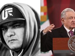 A través de la cuenta de Twitter del rapero, escribió un mensaje mostrando su apoyo a López Obrador y está dispuesto a ayudarlo en caso de necesitar ayuda. ESPECIAL