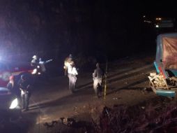 El accidente fatal ocurrió el la carretera Tuxcueca-Cítala, en Jalisco. ESPECIAL