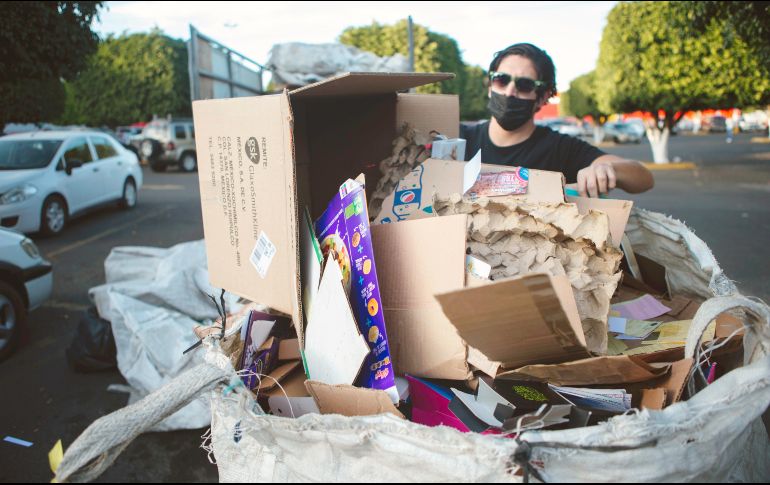 En Guadalajara destaca el Tianguis del reciclaje. EL INFORMADOR/G Gallo