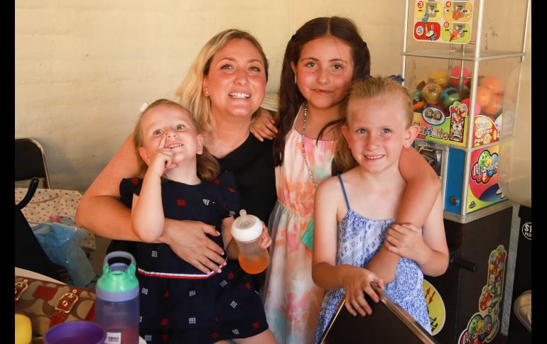 Allegra Javelly, Antonella Rivas, Valentina Javelly e Isabella Javelly. GENTE BIEN JALISCO/Antonio Martínez