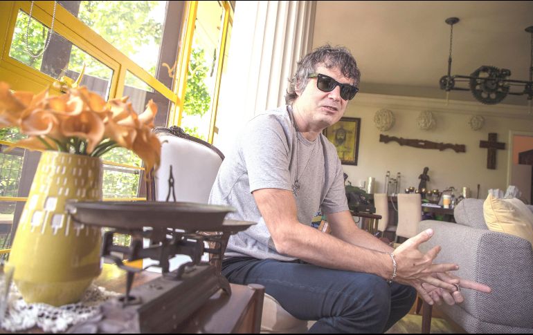 Mariano Roger. El integrante de Babasónicos señala que crear el disco durante la pandemia los “hizo poder estar más atentos a los detalles”. EFE/I. Esquivel