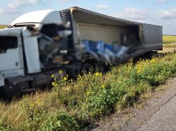 El accidente se registró sobre la carretera Matamoros a Ciudad Victoria el pasado martes. TWITTER / @GN_Carreteras