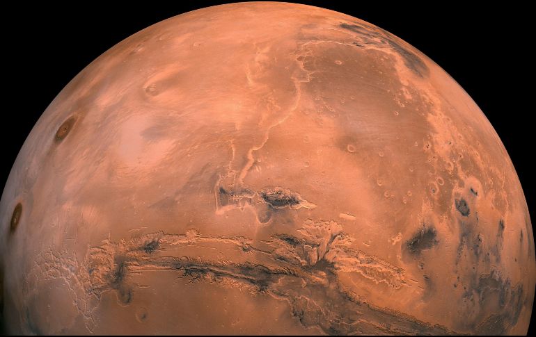 Los científicos pudieron confirmar, que el núcleo de Marte es líquido y determinar el grosor de la corteza marciana. EFE/ARCHIVO