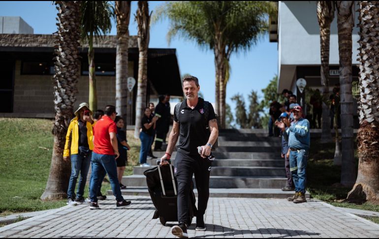 Diego Martín Cocca. El entrenador argentino le ha dado una identidad de juego a los Rojinegros, quienes buscar su segundo título consecutivo. TWITTER/AtlasFC