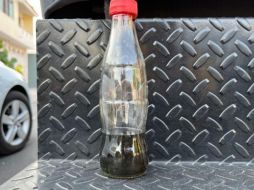 La Policía de Guadalajara le aseguró al hombre una botella con ácido. ESPECIAL