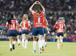 Hasta perdiendo por diferencia de un gol, el Guadalajara se estaría coronando por segunda vez en su historia. EL INFORMADOR/ imago7