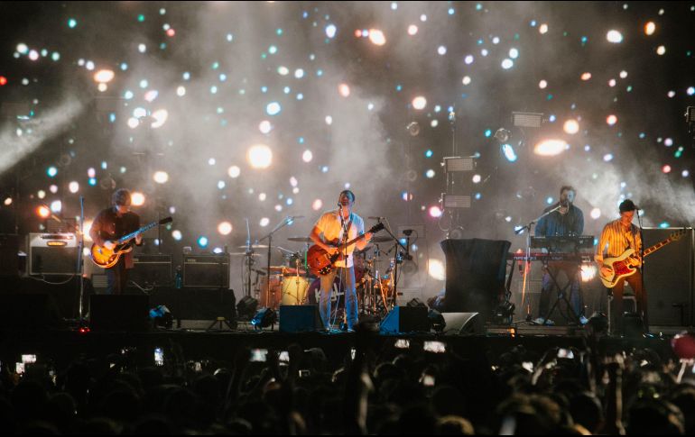 La noche del domingo cerró con Kings of Leon, quienes fueron una de las bandas más esperadas por el público. EL INFORMADOR/ G. Gallo