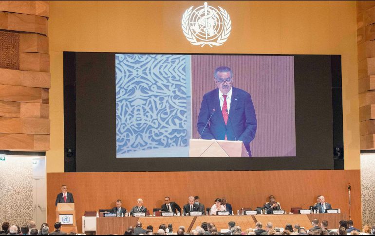 En el foro de la OMS se analiza cómo responder a nuevos problemas de salud pública en el mundo. AFP
