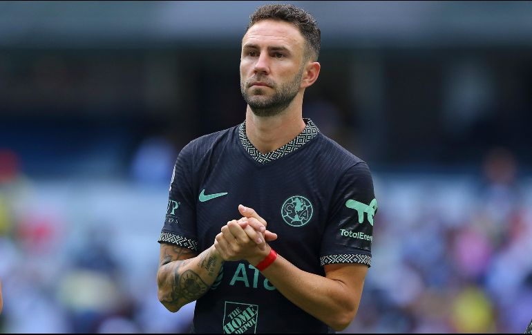 Miguel Layún, futbolista del América, denunció en las redes sociales actos de racismo en la tribuna del Estadio Hidalgo  IMAGO7/ARCHIVO